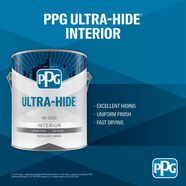 PPG ULTRA HIDE Interior Professional Quality Paint Products PPG